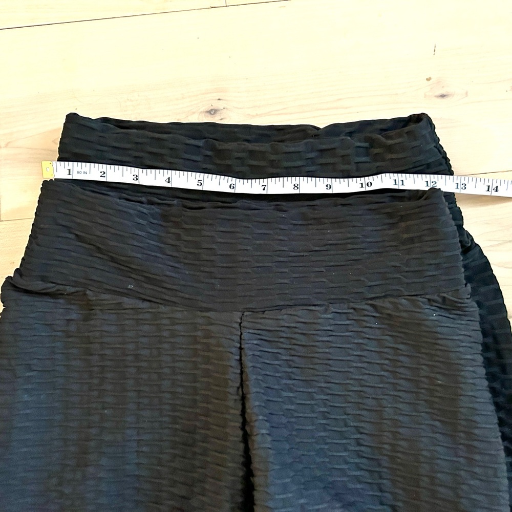 Scrunch Butt High Waisted Yoga Pants Workout Peach Booty Leggings S/M - Picture 3 of 14